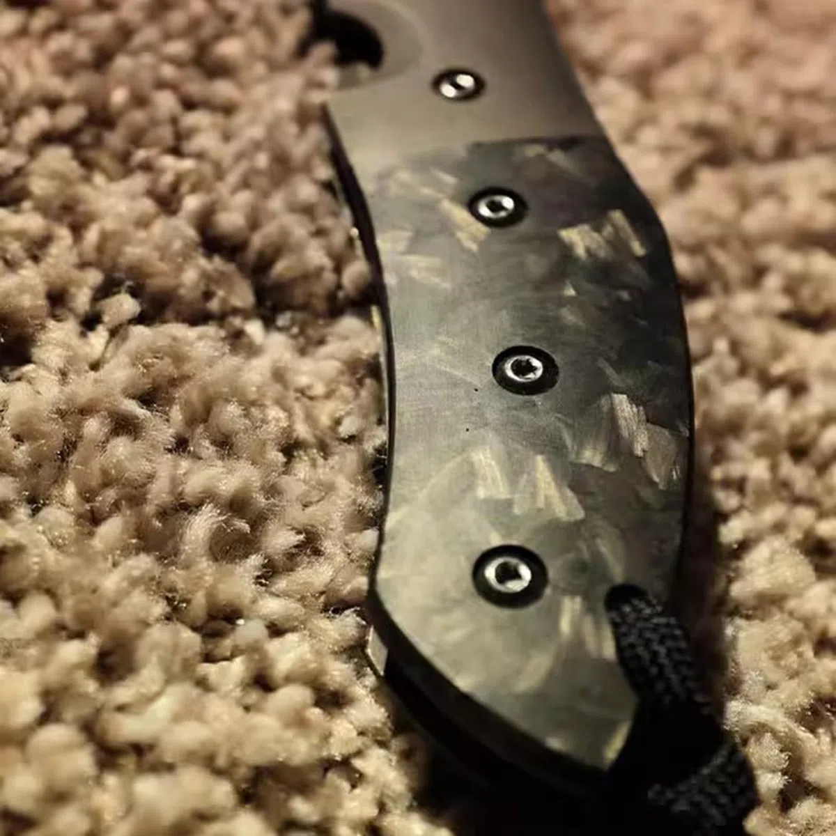 Messergriff Waage 2er-Pack Grün Leuchtendes Resina-Messergriffmaterial, Kohlefaser- Und Harzverbundstoff, DIY-Sondermaßstabsrohlinge Für Messer(13X4X0.1CM)