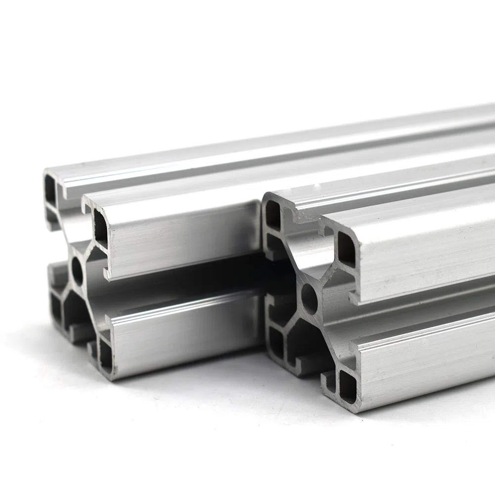 40x40 Strebenprofil Alu-Profil Nut 8 Zuschnitt 1000 mm 1 Stück