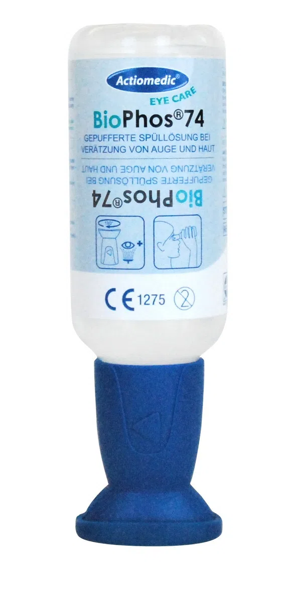 Actiomedic 250 ml Augenspülflasche Verätzungen von Chemikalien