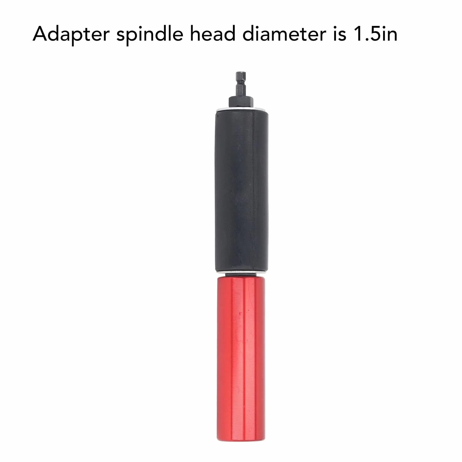 Spindelschleifer, Schleifzylinder Rohrschleifer, Spindelschleiferadapter 1,5 -Zoll -Dorn Aluminiumlegierung Bohrer Schleifscheibe für Holzmetall
