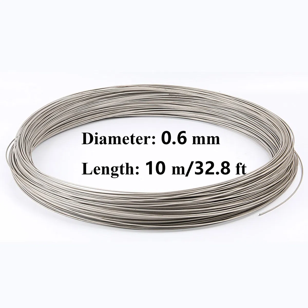 Ta2 Titandraht 0.6Mm-1Mm Durchmesser, Länge 10M Für Galvanische Gestelle/Diameter 0.6Mm