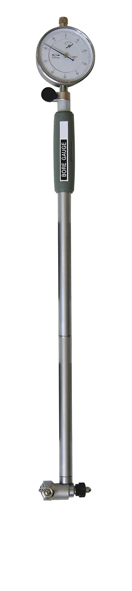 CNC QUALITÄT Innenfeinmessgerät mit langer Stange - Messbereich 160-250 mm - Feinmessgerät mit Messuhr - Messtiefe 500 mm