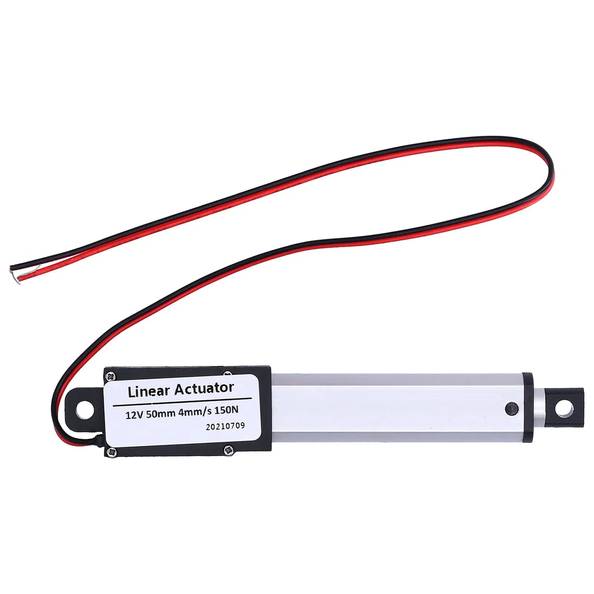 Linearantrieb 50mm Hub DC12V Mini Hochgeschwindigkeits Linearantrieb mit Endschalter 4mm/s 150N Belastung Schnellaktuator für Automatisierung und Industrie
