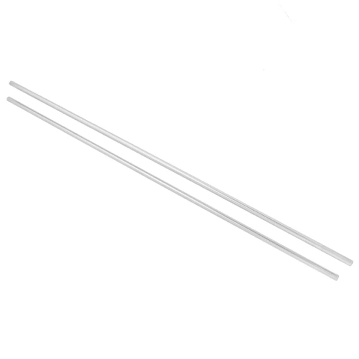8 Mm Linearstange 2 Stück Edelstahl Zylinderschiene Linearwelle Gerade Runde Stange 8 Mm Durchmesser 600 Mm Länge Metallstangen X 600 Mm