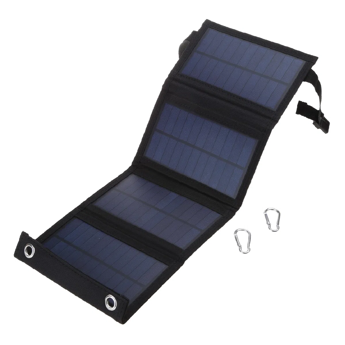 Faltbare USB-Solarmodulzelle, 100 W, tragbar, zusammenklappbar, für den Außenbereich