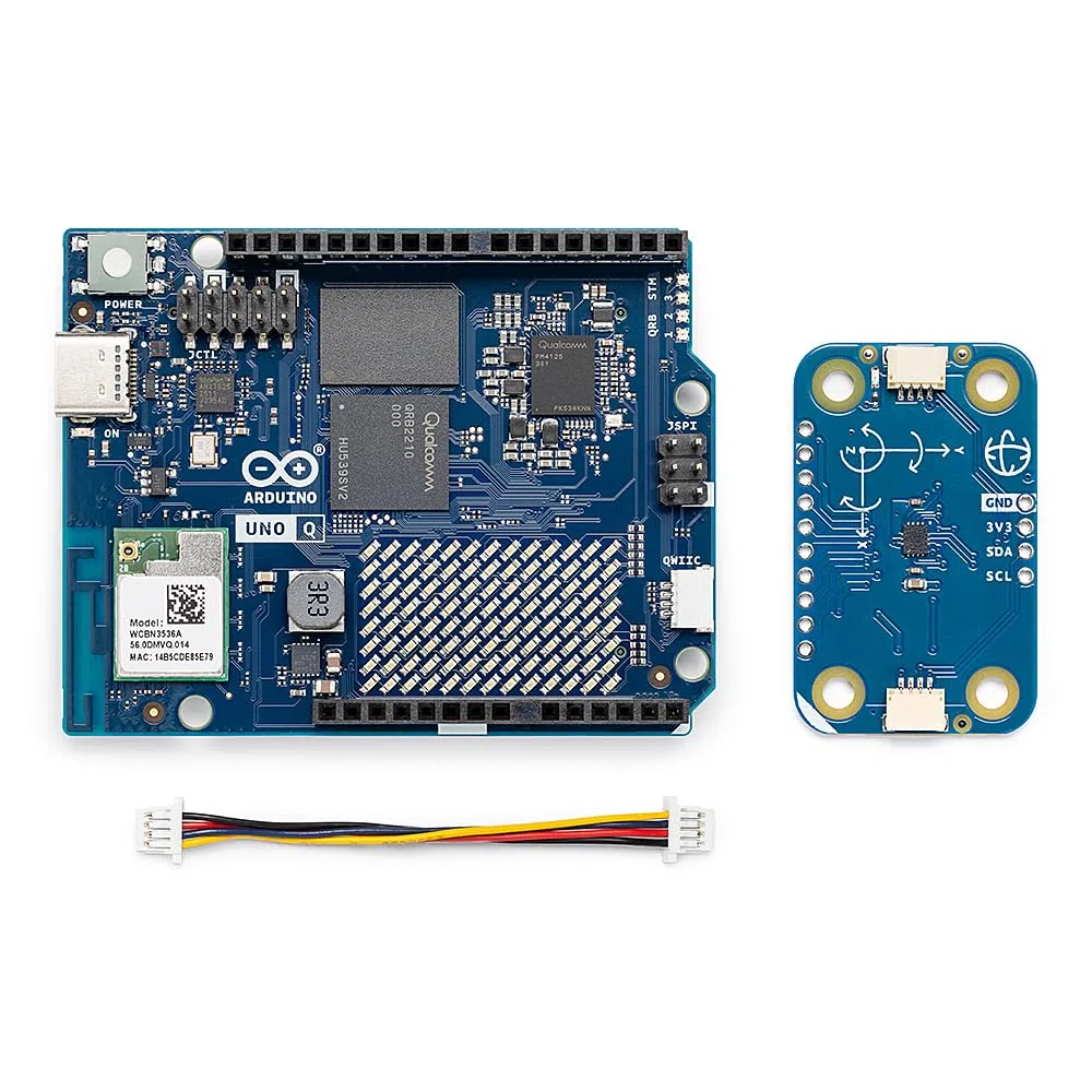 Arduino® UNO™ Q 4GB Modulino® Movement Bundle: IMU-Bewegungs- & Orientierungserfassung