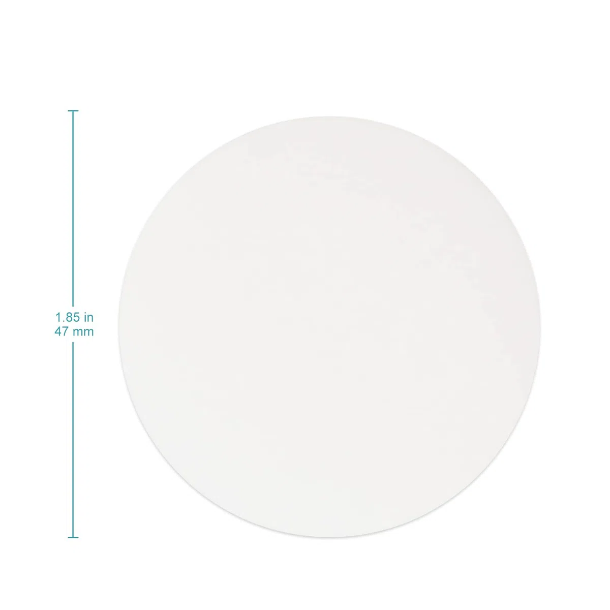 stonylab 50 Pack Nylon Membranfilter, hydrophile Nylon Membranscheibenfilter mit 0,45 μm Porengröße und 47 mm Durchmesser