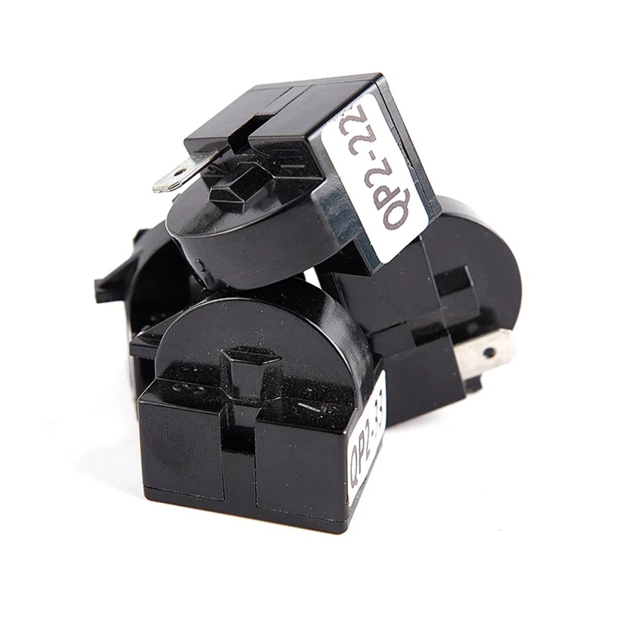 1 Stück for Kühlschrankarmaturen Gefrierschrank PTC Starter Wärmeschutzrelais QP2-12 QP2-22 QP2-33 QP2-15 Stecker(QP2-22)