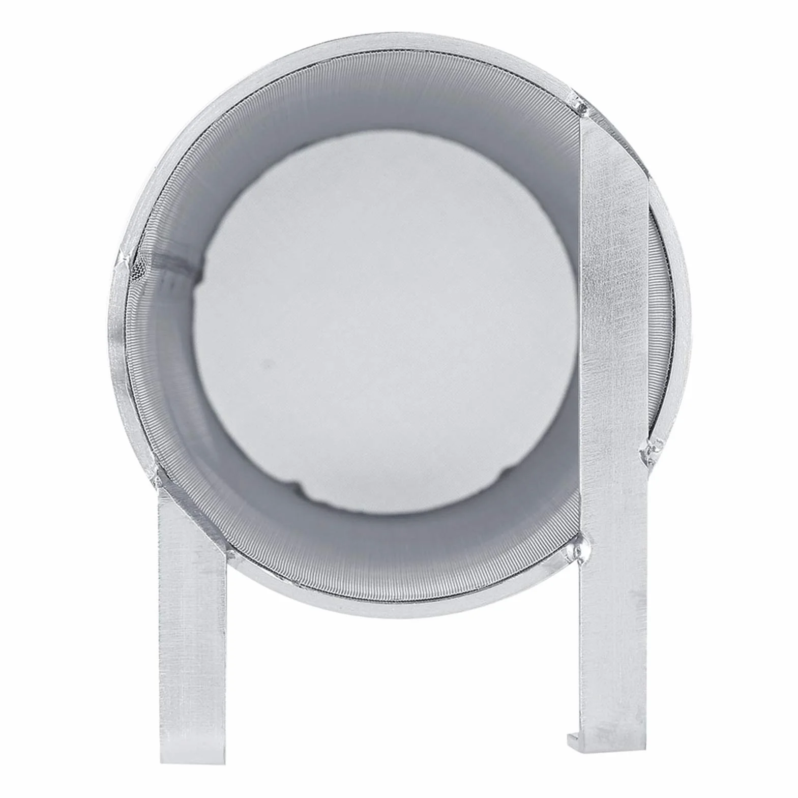 Hopfenfilter aus Edelstahl für selbstgebrautes Bier – Langlebiger und korrosionsbeständiger Filter mit praktischen Aufhängehaken für reinen Geschmack – Größe Nr. 1 (10 x 25,5 cm)