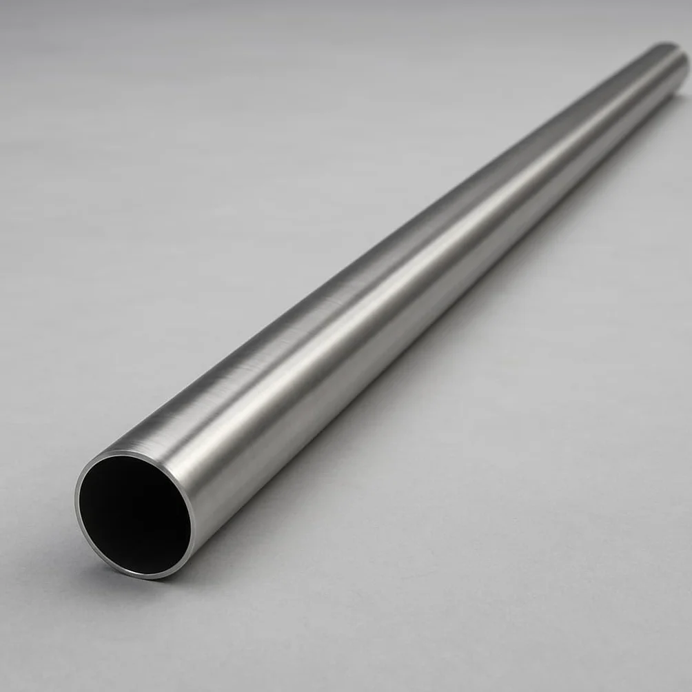 Edelstahlrohr Ø 60 mm Dicke 1,5 mm Edelstahl geschweißt 1m