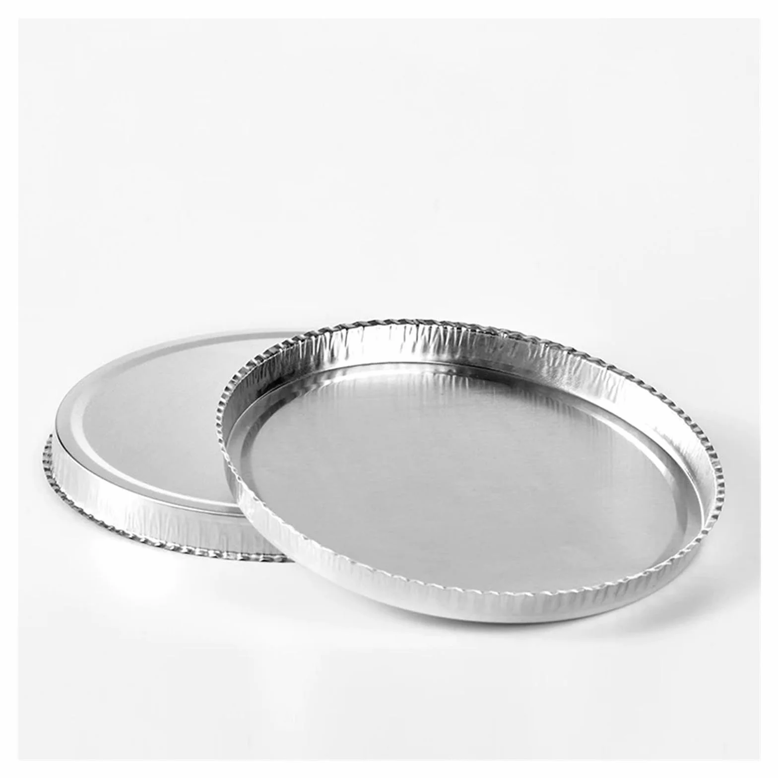 Labor-Waageschale aus Aluminiumfolie, Feuchtigkeitsanalysator, Einweg-Probenschale, Durchmesser 50 Stück/Karton, 90 mm Robust und langlebig