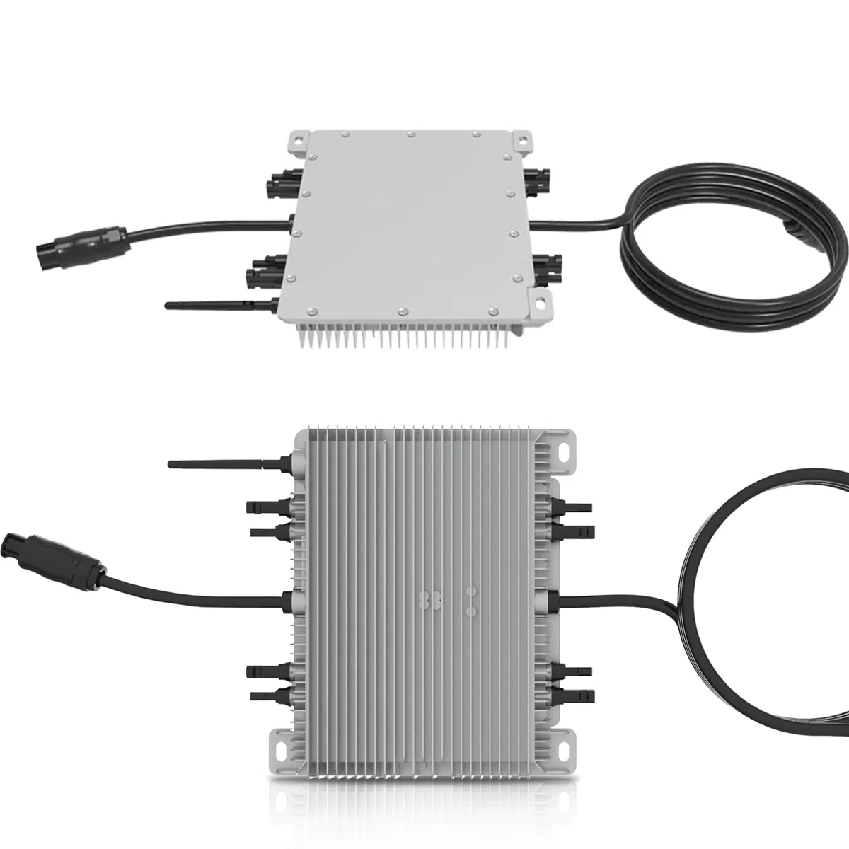 DEYE Mikro-Wechselrichter 2000 W SUN-M200G4-EU-Q0 für Mini-PV Solaranlage Balkonkraftwerk, IP67 wetterfest, 4 MPPT, WiFi, Micro Inverter