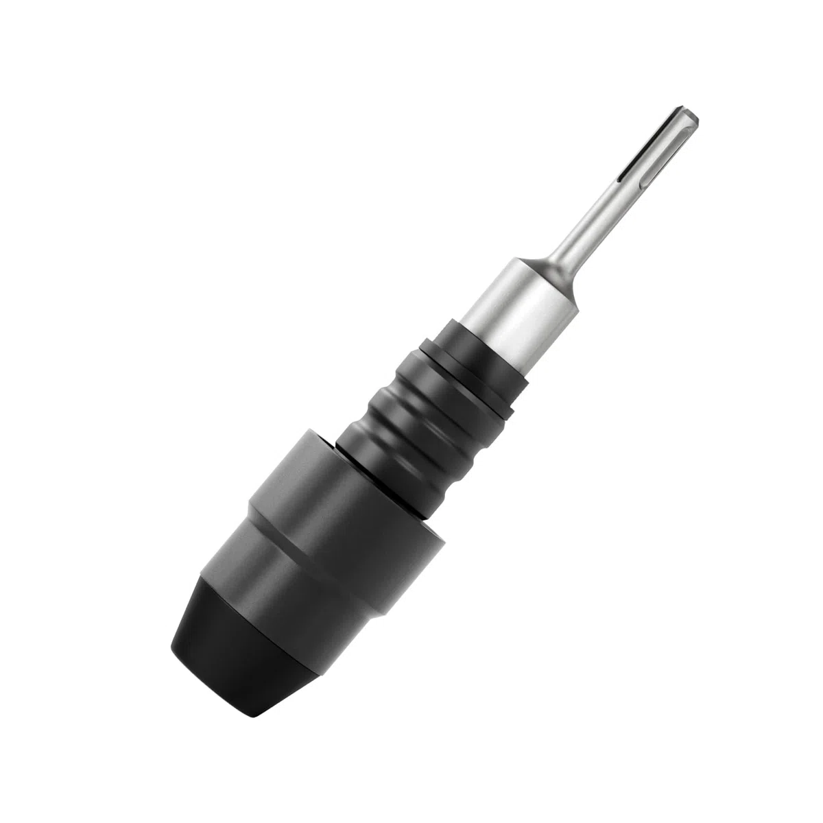 SDS-Plus auf SDS-Max Adapter für Bohrhämmer, 8-1/4 Zoll lang, schwarzer Adapter aus legiertem Stahl