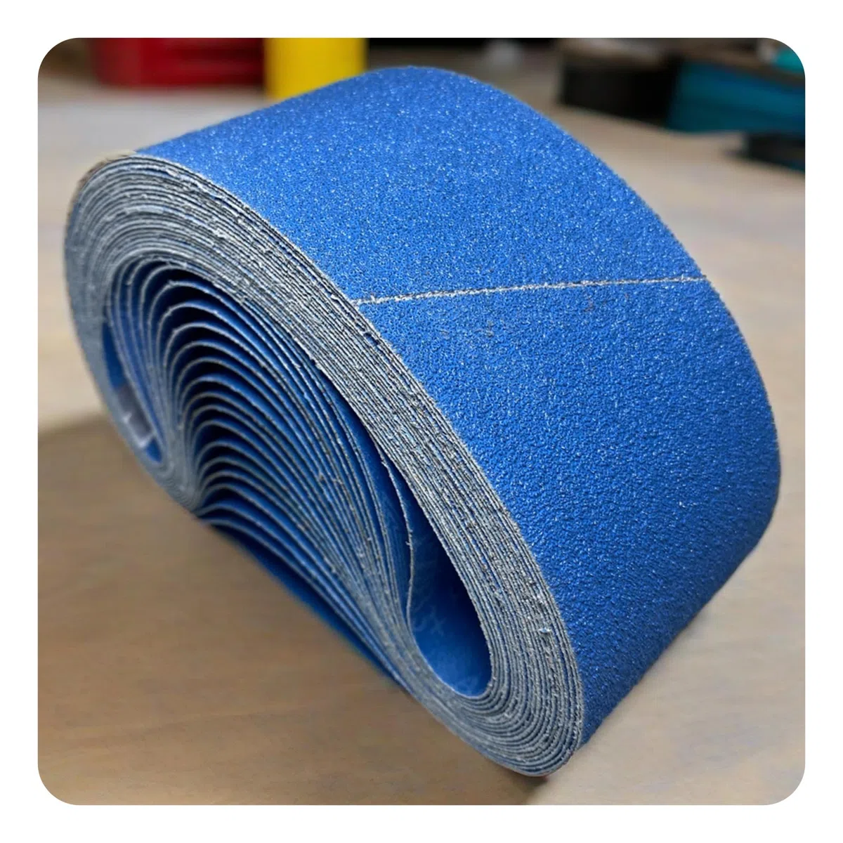 Schleifbänder 75x533 mm, Schleifband 75 x 533 mm, 20 Stück, Körnung 80, für Bandschleifer