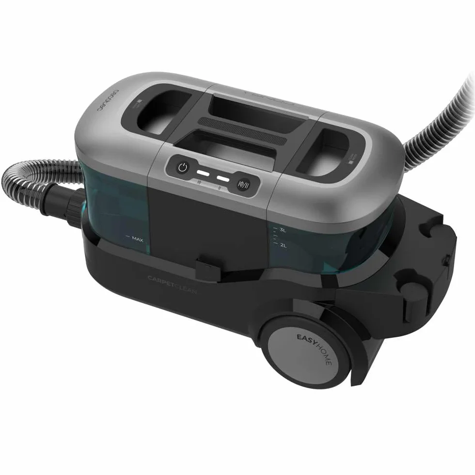 Cecotec Teppichstaubsauger - Polsterreiniger - Schlittenstaubsauger Conga CarpetClean 10000 EasyHome. 800W, 3L Frischwassertank und 1,5L Schmutzwassertank, Multiflächensystem, Zubehörkit