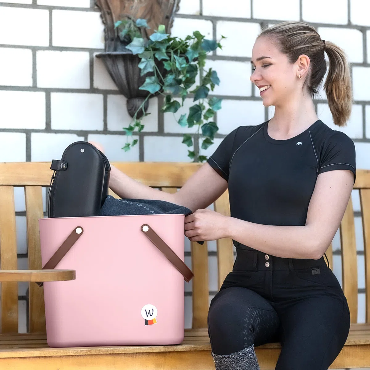WALDHAUSEN Multibag ECO, Linnea rosa, 25 l
