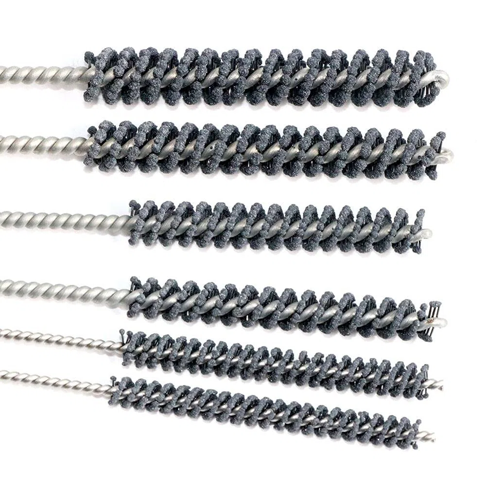 1 Stück Schleifkugel-Entgratbürsten-Schleifkopf-Rohr Polierbürste Rohrbürste (Grit : 6mm)