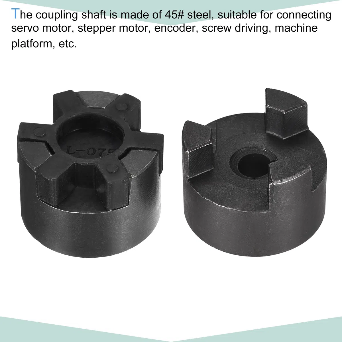 sourcing map Flexibel Kupplung Welle 10mm bis 14mm Motor Kupplungsgelenk 53mmx44.5mm