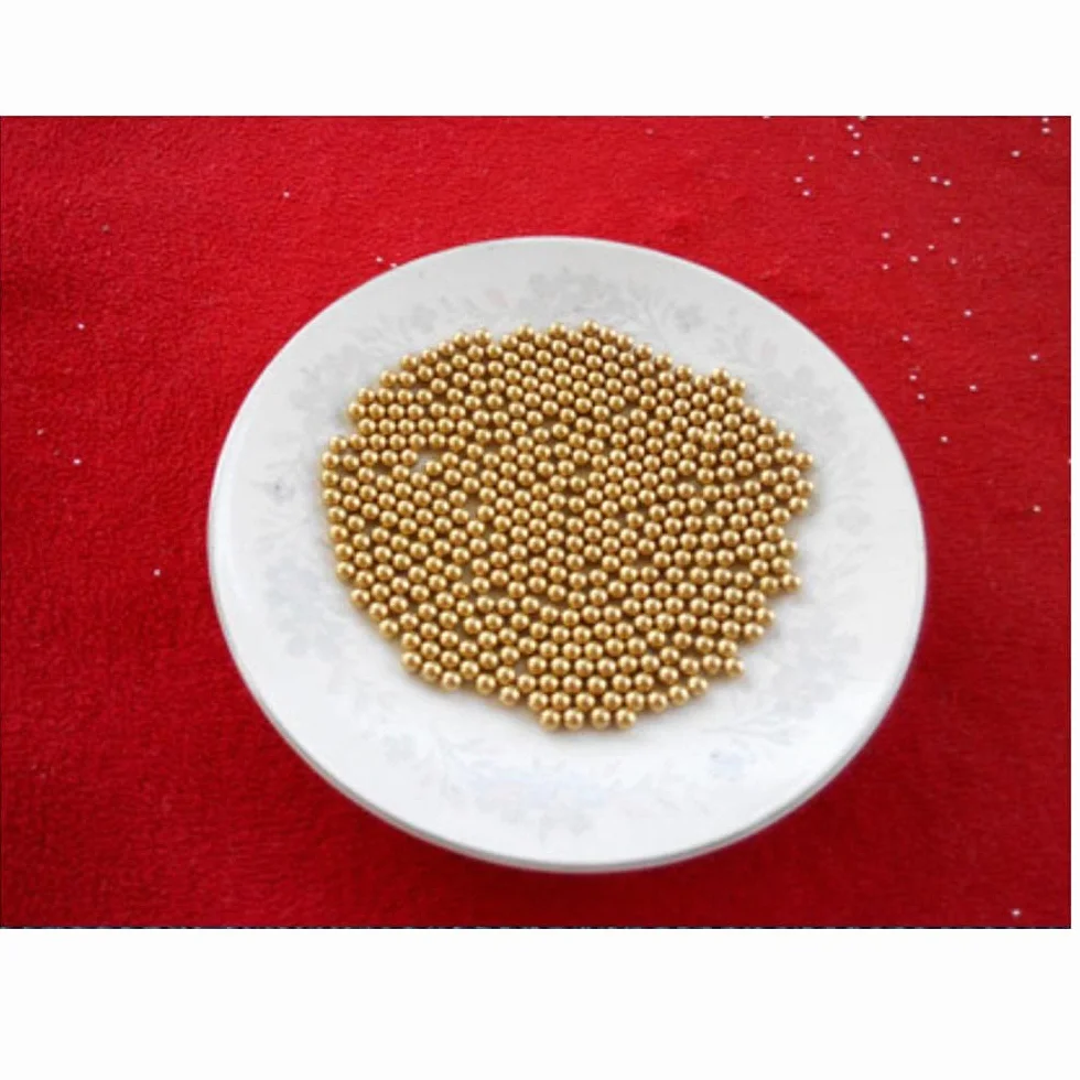 Kupferperlen, Kupferkugeln, feste Boutique, Präzision H62 Feste Reine Messingkugel 2 3 4 5 6 8 10 12 mm-8mm [0,5 kg]