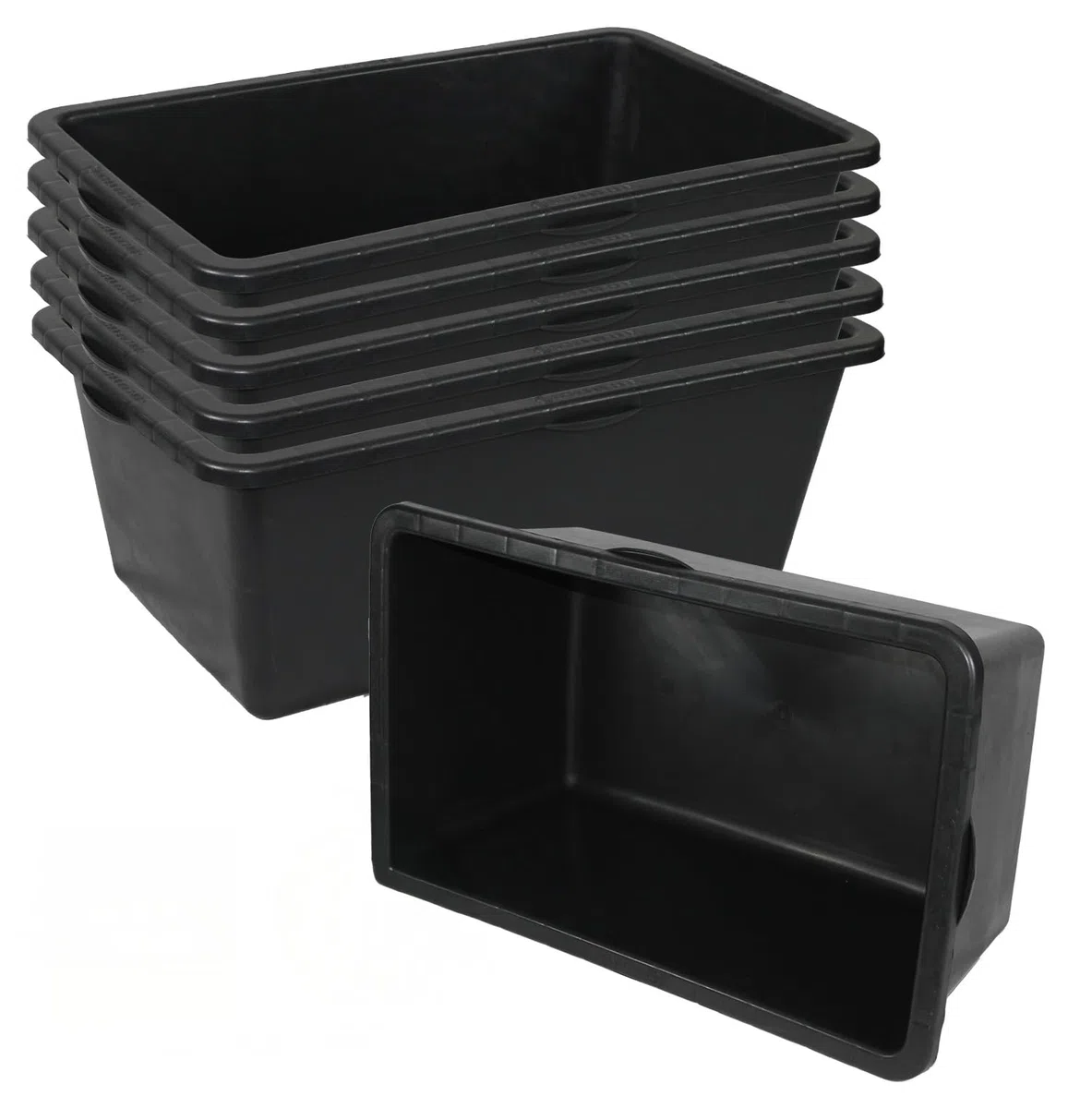 5 Stück Friesenthal Mörtelkasten/Wanne, in 60L, Made in Germany - Blauer Engel