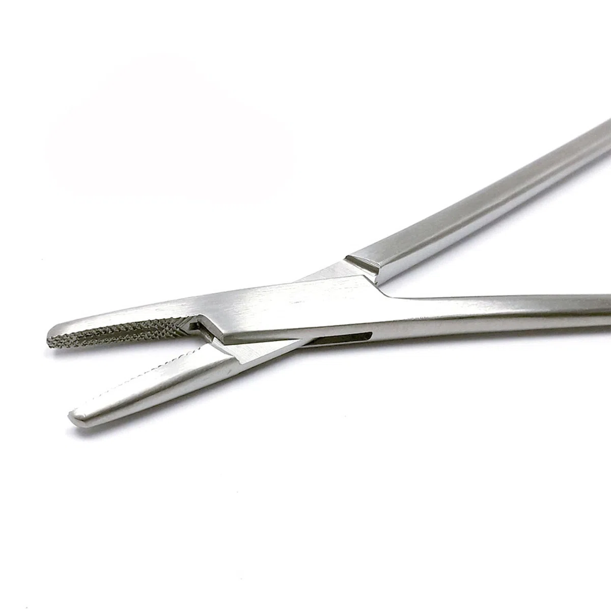 12,5 Cm Edelstahl-Nadelzangenhalter mit Zähnen für Tiere