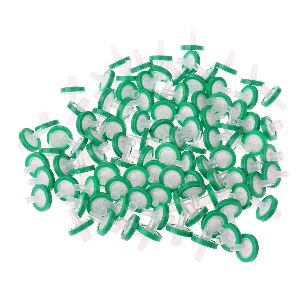100 Stück Einweg Spritzenfilter 0.22um 13mm Wissenschaftlicher Spritzen Filter