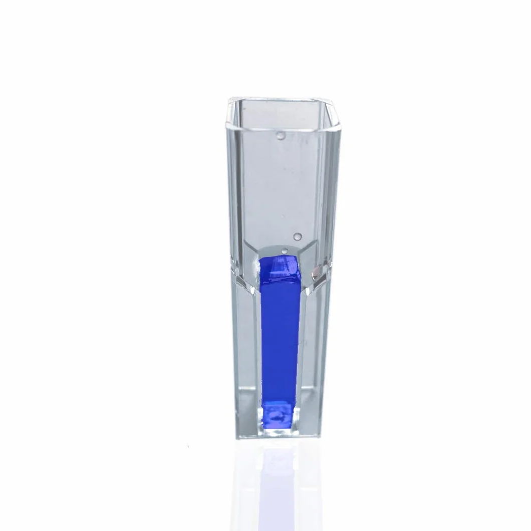 MUHWA Kunststoffküvetten, 1,5 ml, mit zwei optischen Fenstern, für Spektralphotometer
