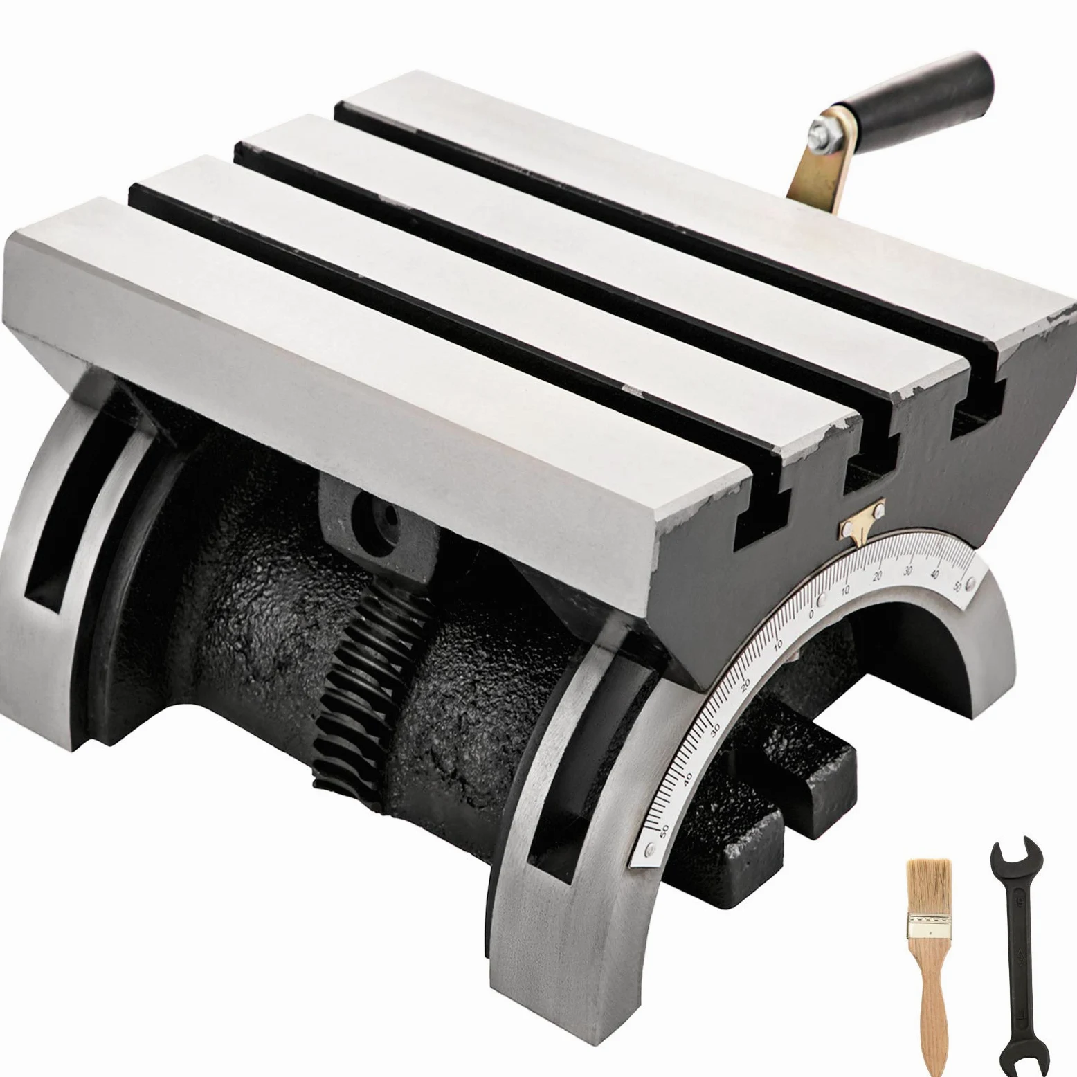 VEVOR Verstellbarer Winkel für Fräsmaschine und Bohrmaschine, schwenkbar, 250 x 180 x 133 mm