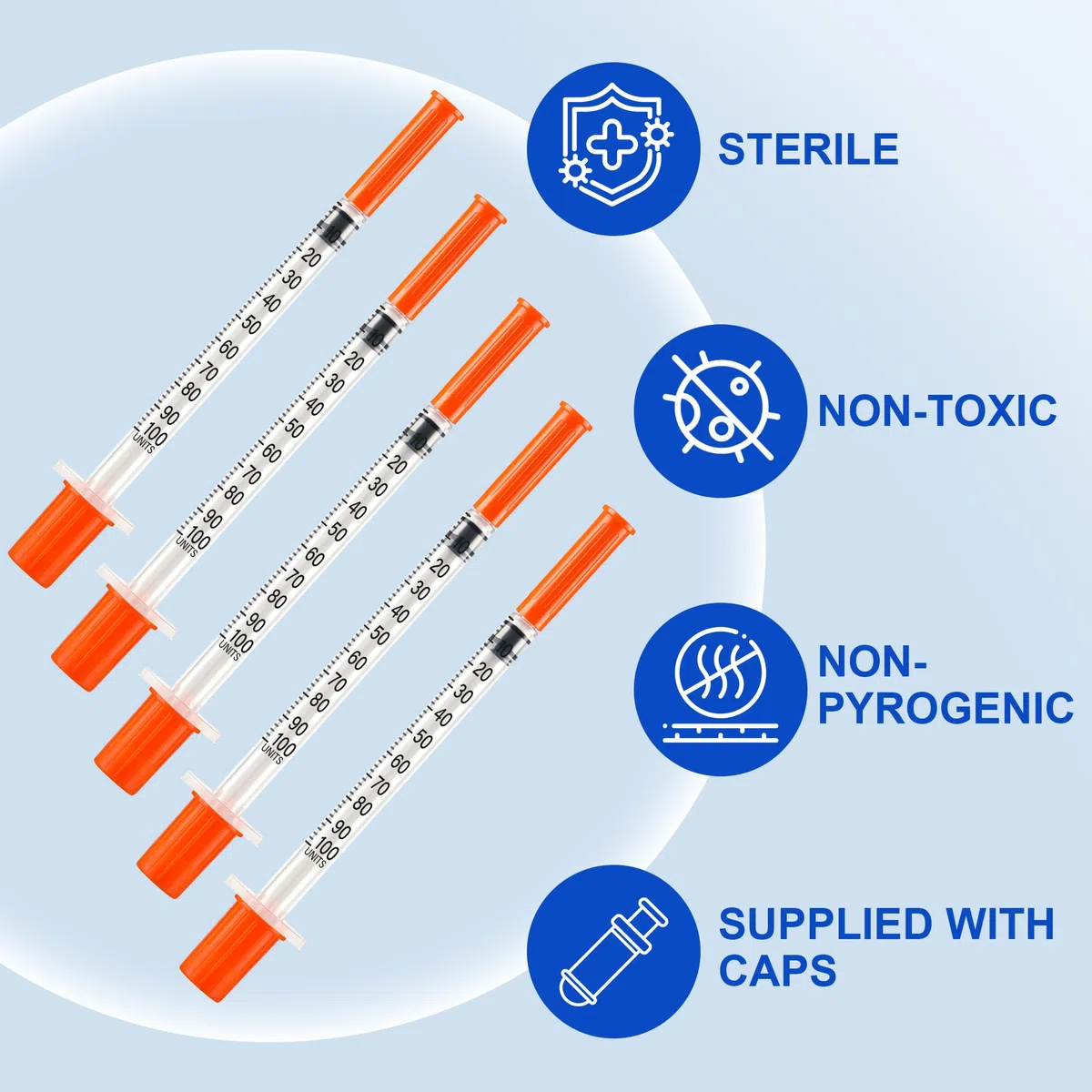 100 Stück 1ML30G 13mm Plastiktube mit Skala, Einzeln Versiegelt, Kunststoff Mehrzweck-Messwerkzeuge für Flüssigkeitstrennung,Laborzubehör,Pflanzenanbau