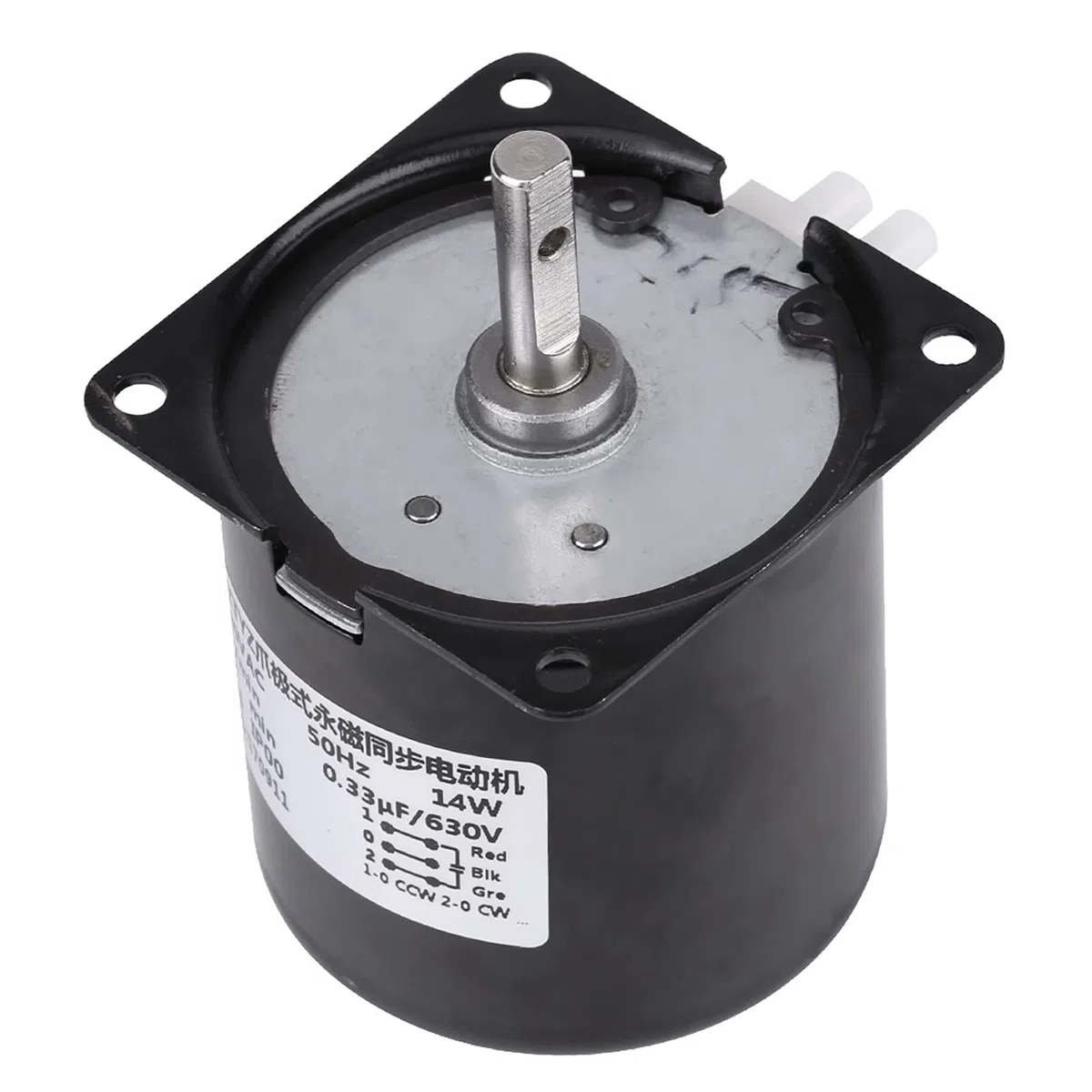 AC 220V 60ktyz Motor mit Hohem Drehmoment 1400 U/min 150W, 60ktyz Metallgetriebe Permanentmagnet-Synchronmotor Ersatzteil Hardware-Tool (60 U/Min)