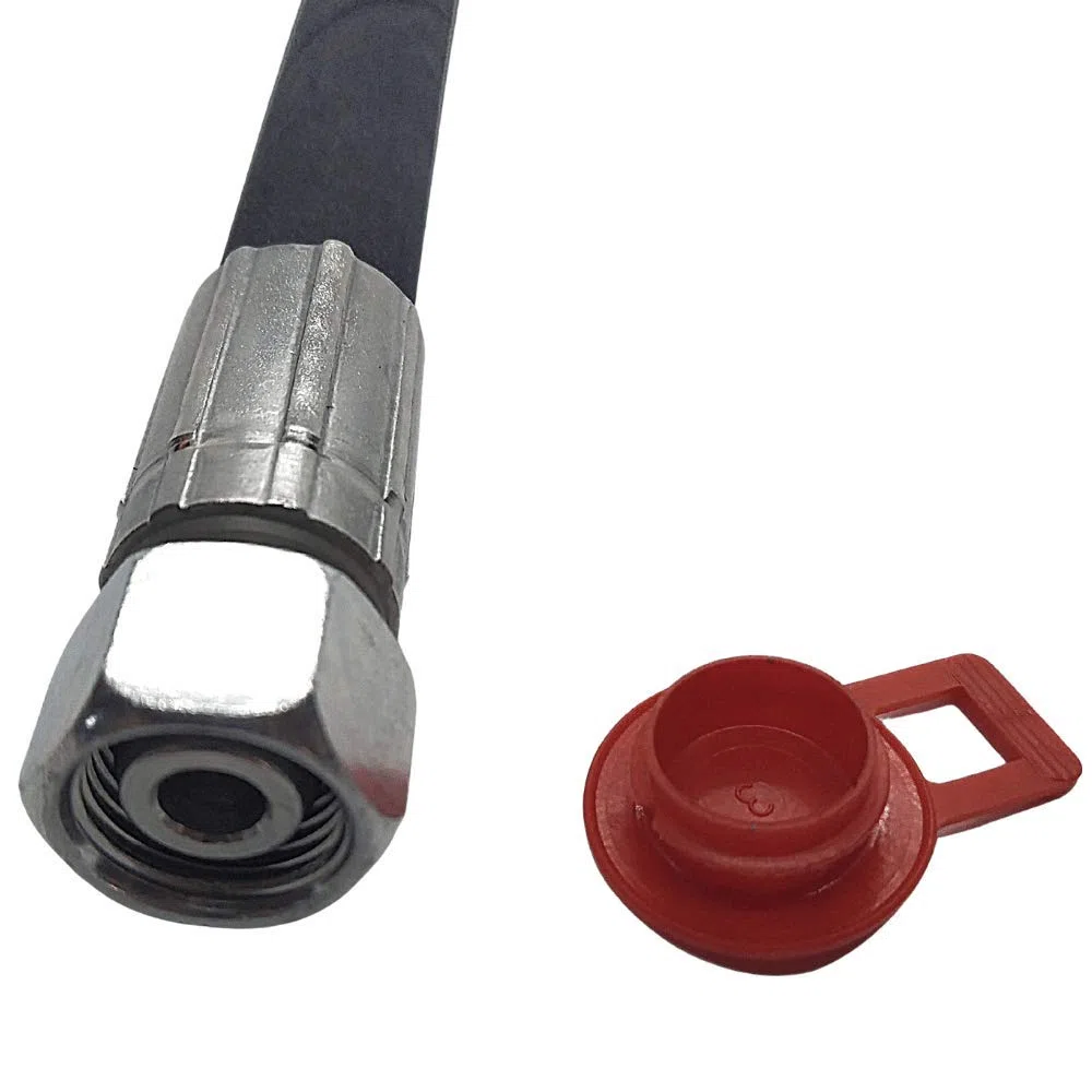 Hydraulikschlauch 16S 800mm 1SN DN13 | Gewinde M24 x 1.5 | DKOS - DKOS90 | Nenndruck 160bar