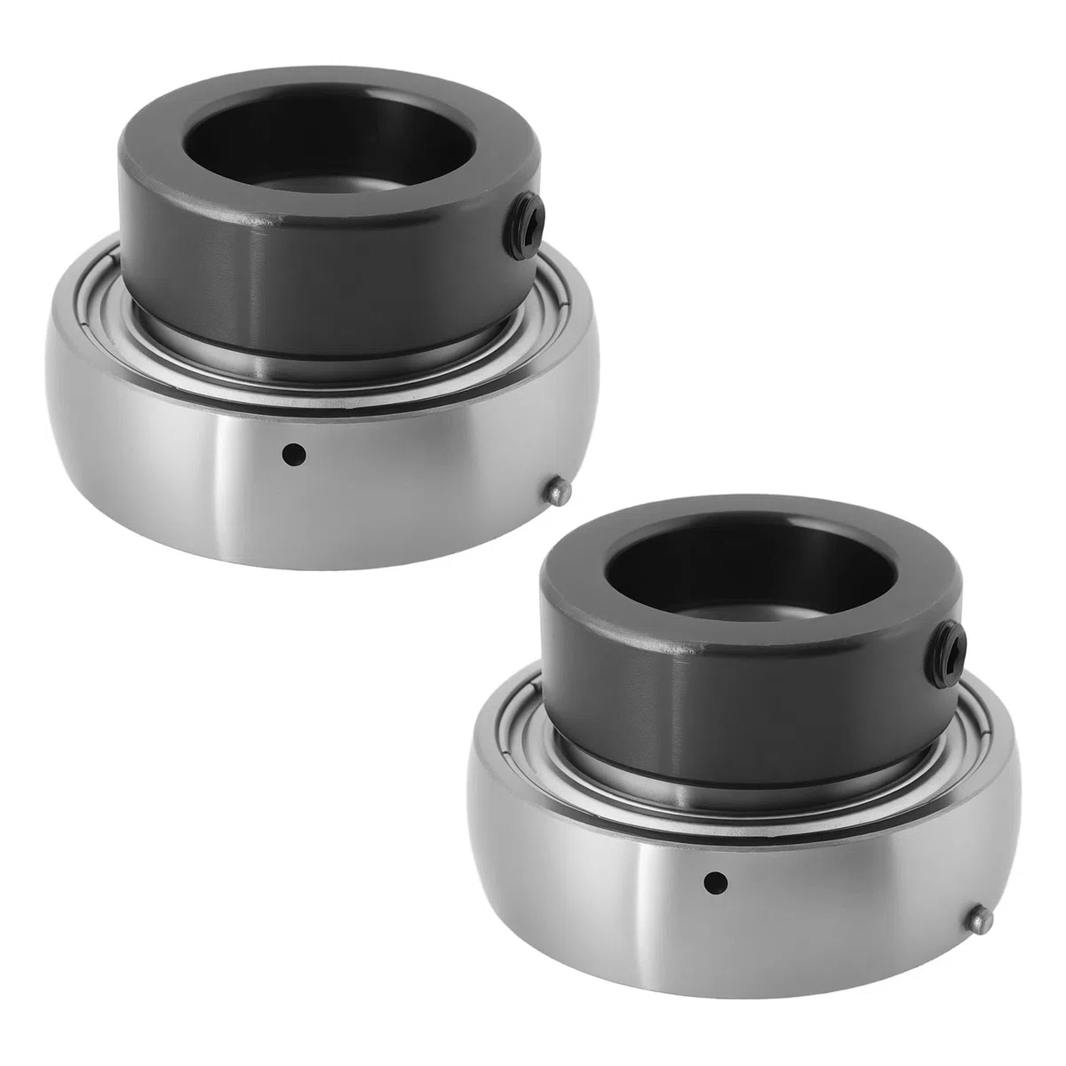 SA205-16 Exzenter-Kragen-Verriegelungseinsatzlager, geeignet für Automobilindustrie, Papierherstellung, Landmaschinen, innen 25,4 mm, Durchmesser 52 mm, 2 Stück