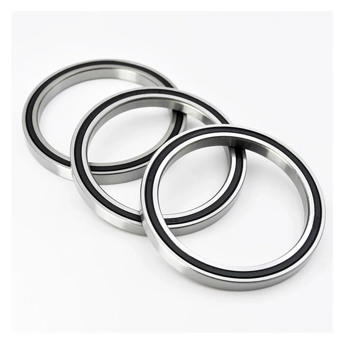 2pcs 6706 6707 6708 6709 6710 2RS RS Thin Section Bearing Deep Groove Ball Bearings(6709-2RS 45x55x6mm)
