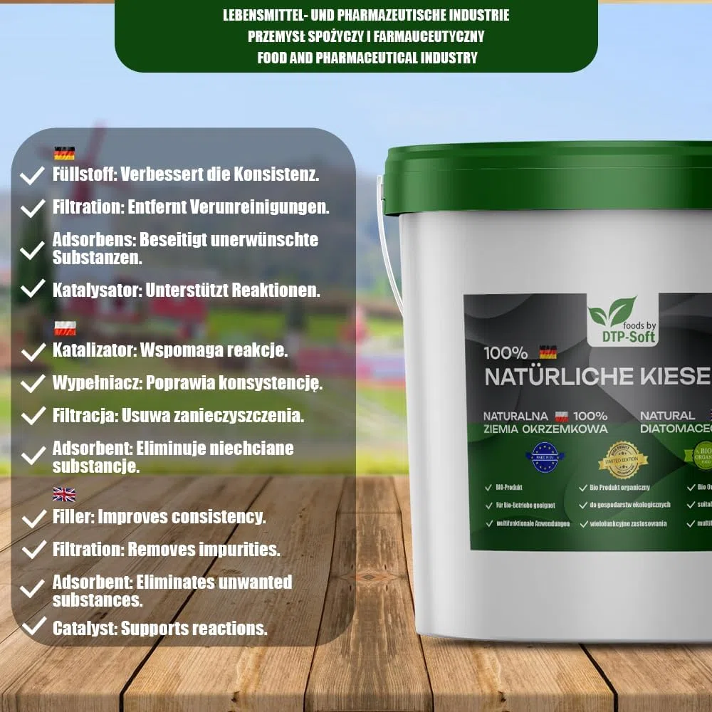 Kieselgur Diatomeenerde 10000G