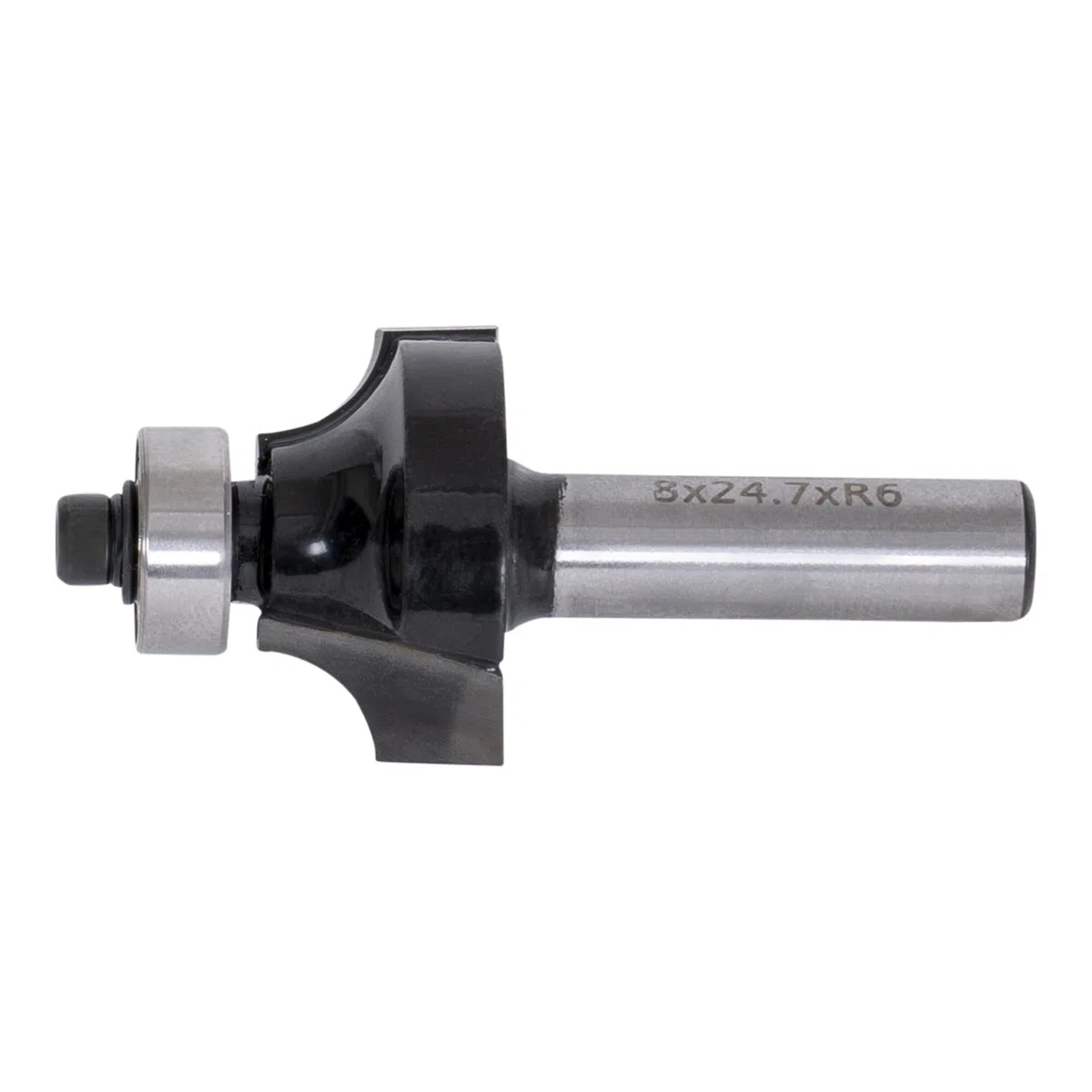 Abrundfräser mit Kugellager HM (HW) Ø 24,7 mm Schaft- Ø 8 mm