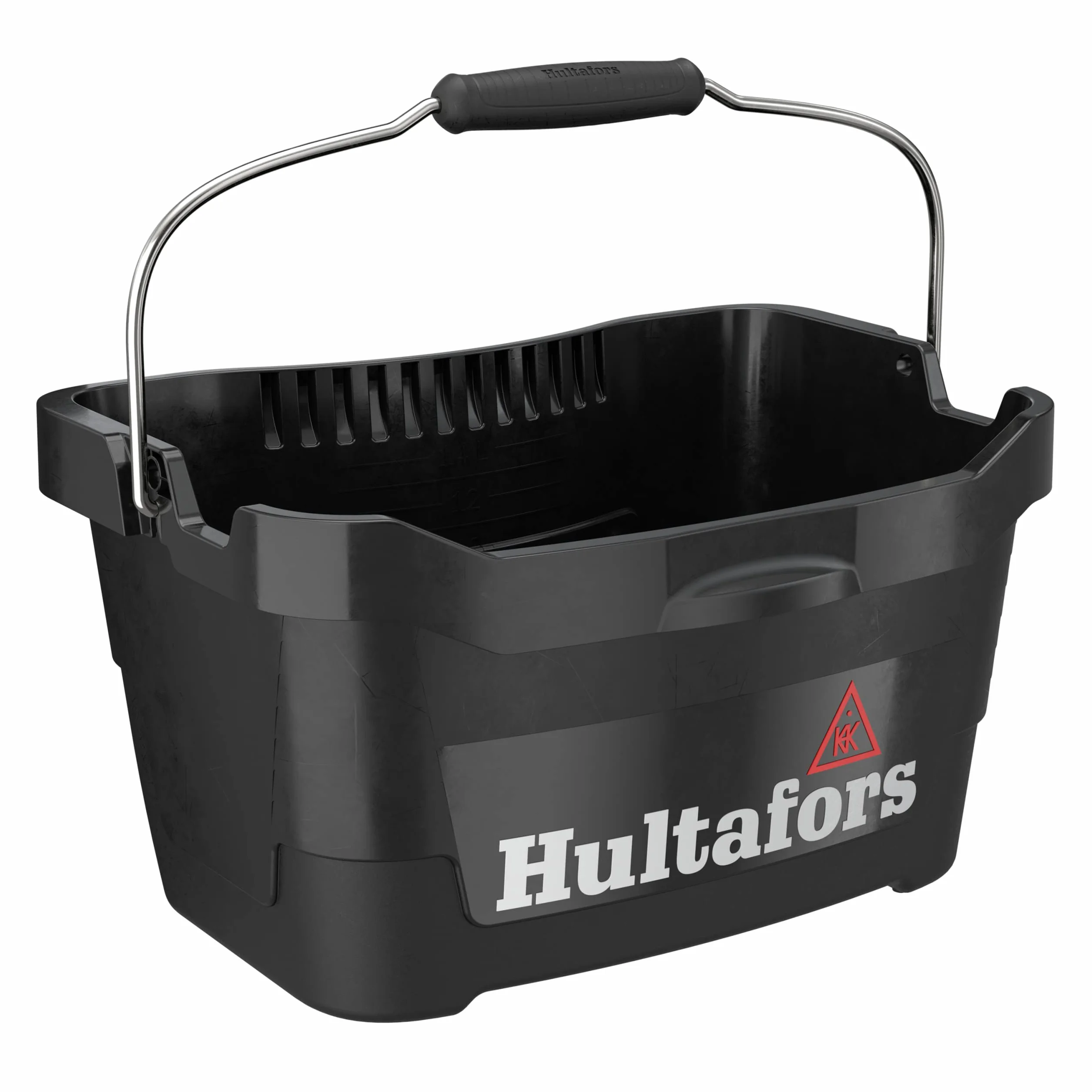 Hultafors Werkzeugeimer 15 Liter I I Hält bis zu 100kg I Ergonomisch geformter ultrastabiler Baueimer I Made in Sweden I 590101