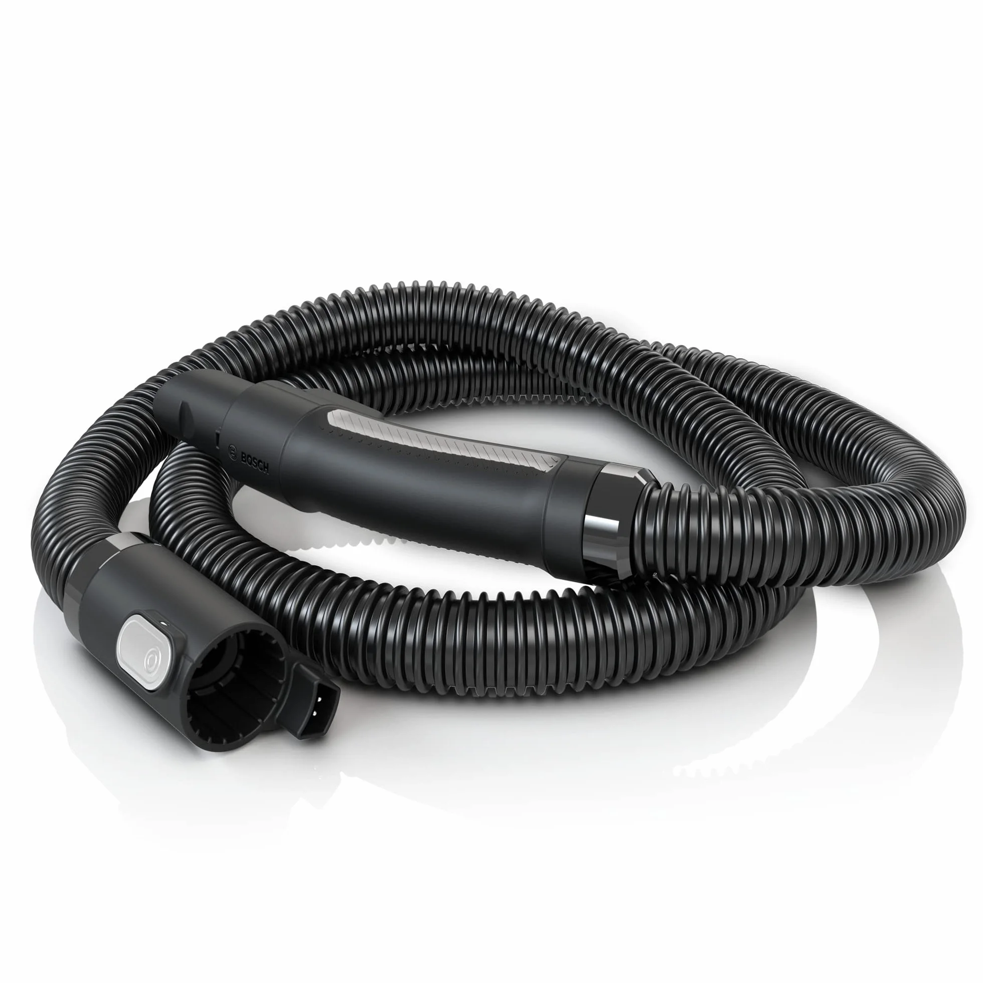 Bosch Flexibler Verlängerungsschlauch BHZUFEHN, geeignet für Unlimited 6, 7 und 8 Akku-Staubsauger, sehr lang, extrem flexibel, ideal für Fahrzeug-Innenreinigung, Original-Zubehör, schwarz