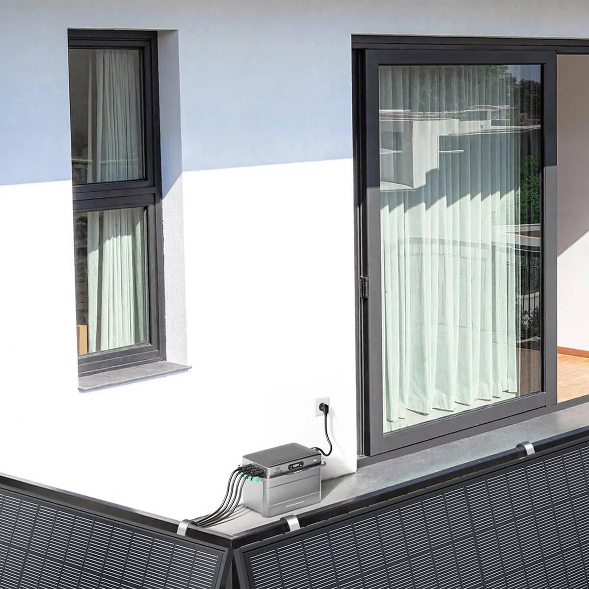 All-in-One Balkonkraftwerk mit Speicher, ZENDURE SolarFlow 800 Plus Photovoltaik Speicher mit Batterien(1920Wh), Modular Erweiterbar,WLAN BT, Plug & Play (SF800 Plus)