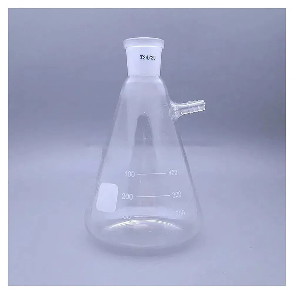 1 STÜCKE 50 ml Bis 2000 ml Laborglas Vakuum-Saugflasche Laborfilterflasche Mit Mund(500ml caliber24)
