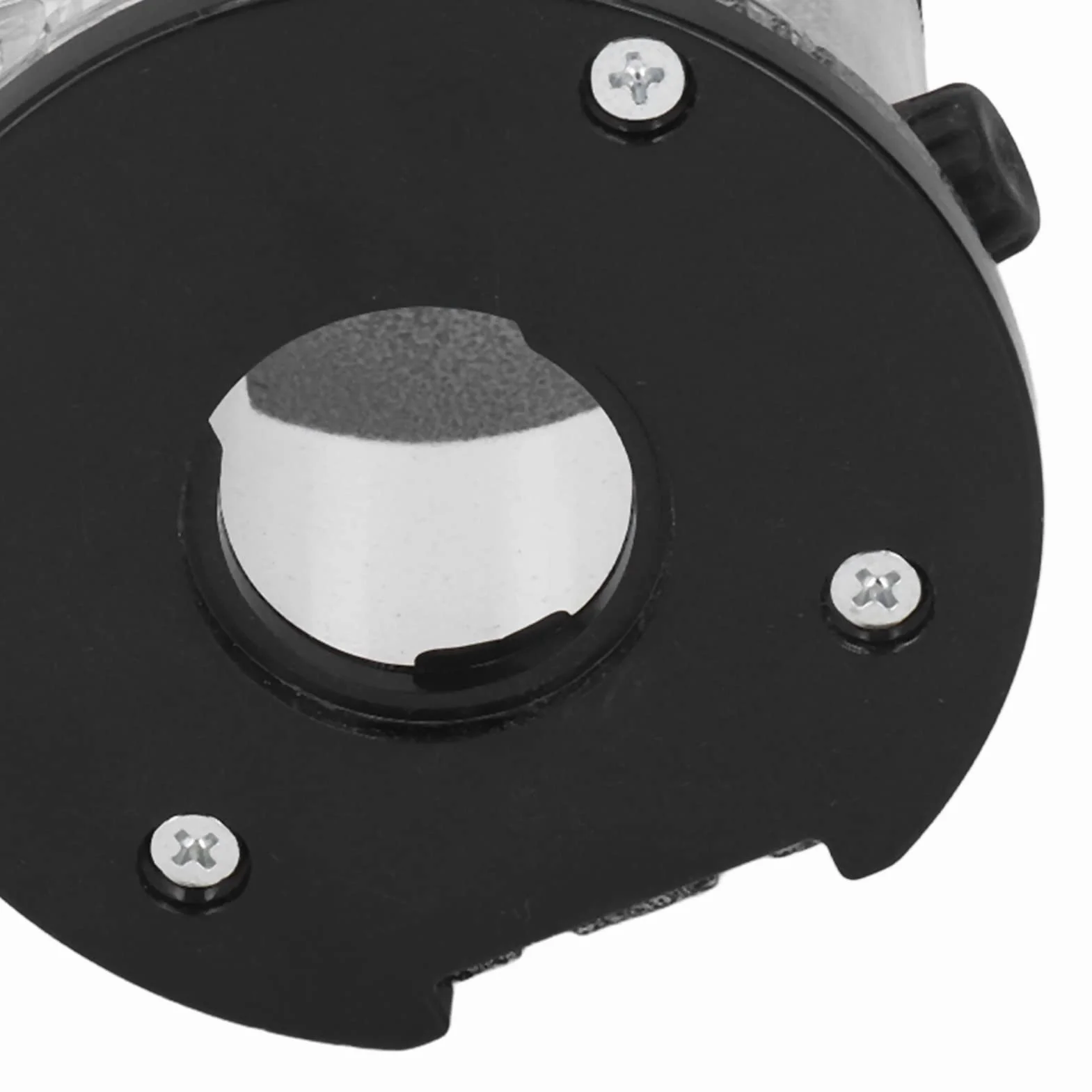 Trimmmaschinenbasis, Tauchfräserbasis aus Aluminiumlegierung Trimmmaschinenbasis mit Schwarzem und Transparentem Kunststoffstaub, Büro-Klebebandspender