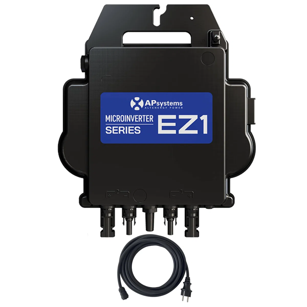 AP Systems Mikro-Wechselrichter 800 W EZ1-M-EU für Balkonkraftwerk, IP67 wetterfest, Plug-&-Play Installation, 2 MPPT, Bluetooth & WiFi, inkl. 5 m Anschlusskabel Micro Inverter