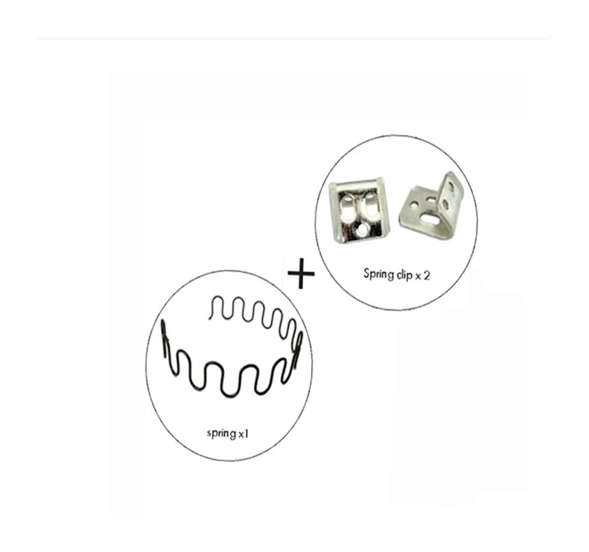 5 stücke Sofa Stuhl Ersatzfedern, Möbelfeder mit Clips, 40 cm 45 cm 50 cm 55 cm 60 cm 65 cm 70 cm 75 cm 80 cm 85 cm 90 cm langes Ressort (Size : 50cm)