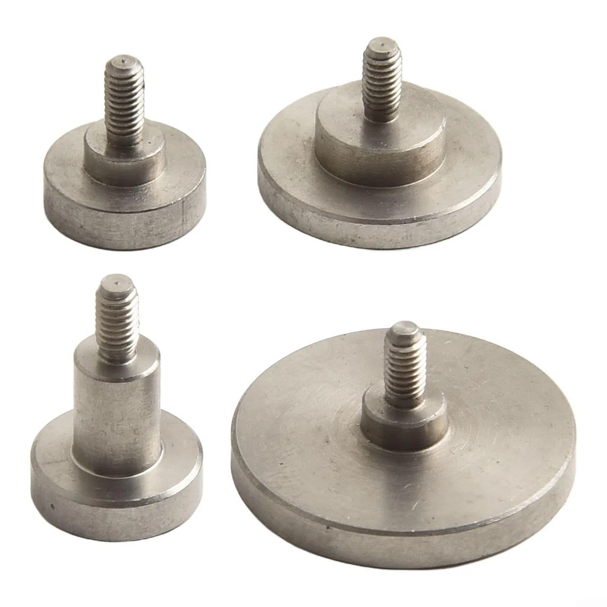 4 flache Kontaktpunkte für Messuhren M2 5 kompatibel, verschiedene Spezifikationen D10 L5, D10 für L10, D15 L5, D20 L5 (A Set (4 Stück))