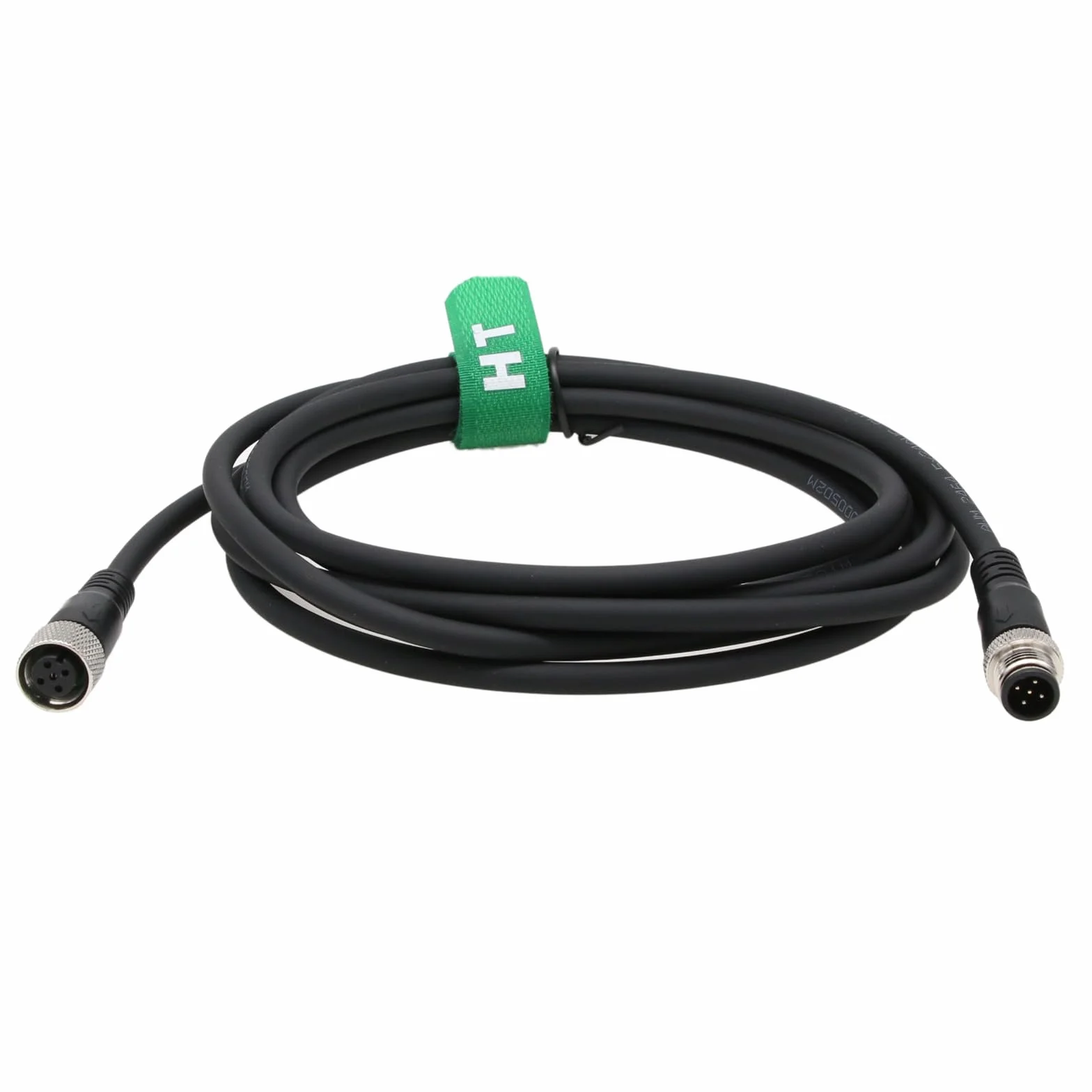 HangTon M12 A kodiertes 5-Poliges Stecker-Kabel für Industrieanwendungen, Aktor-Sensor-Signalkabel für DeviceNet, CANopen, IO-Link, Profibus
