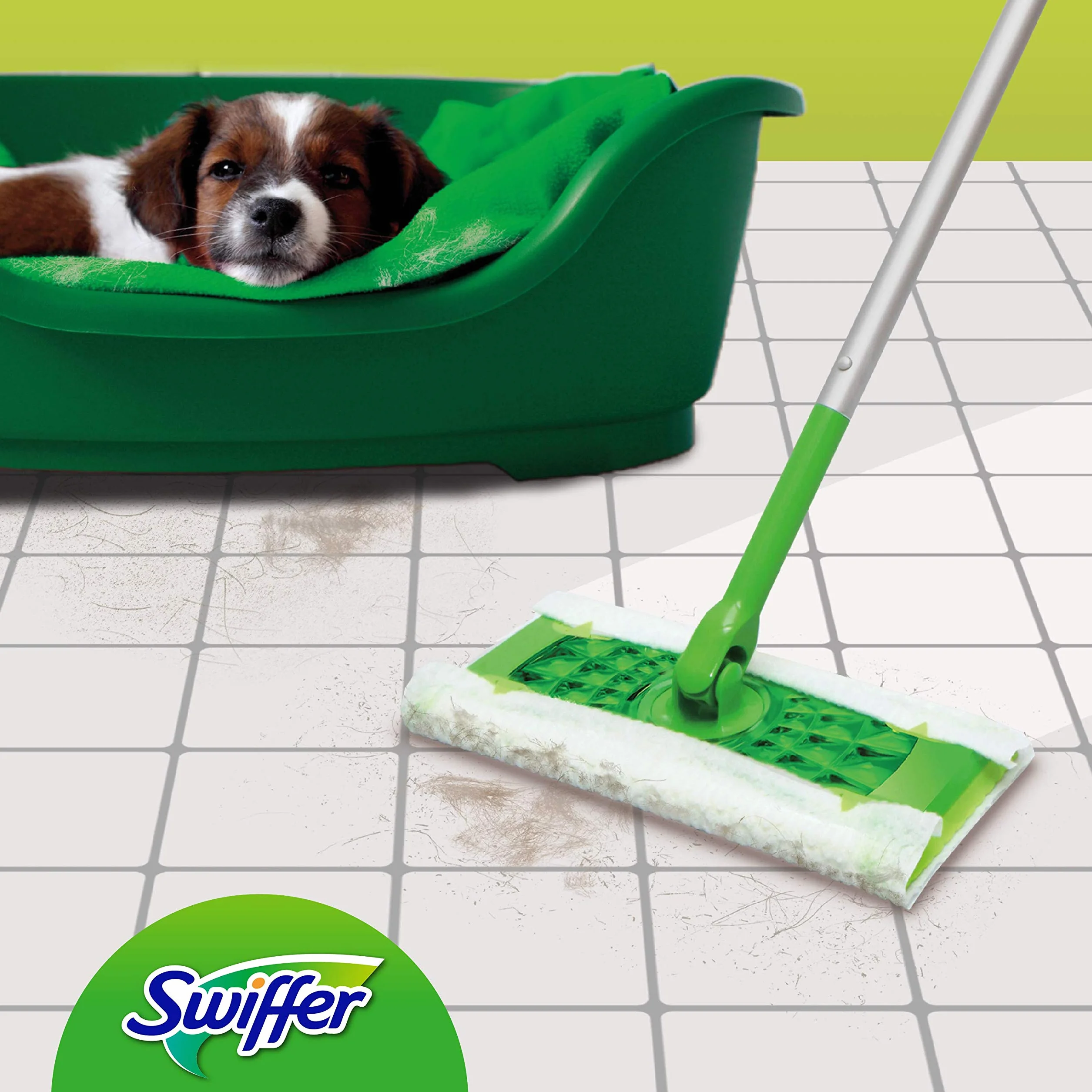 Swiffer Ersatztücher, Reinigungstücher, sammelt Staub, 120 (3 x 40 Stück) (Packung mit 2)