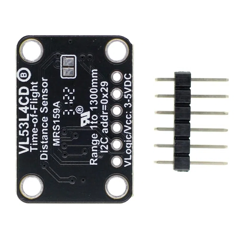 VL53L4CD Flugzeit Distanzsensor, I2C 1-1300 mm ToF-Entfernungssensormodul für Luftfahrzeuge, MRS159A Flight Time Distance Sensor