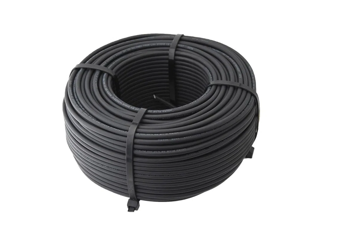 Helukabel Solarkabel, Photovoltaikkabel, SCHWARZ, 6mm², 100m, SOLARFLEX®-X H1Z2Z2-K, PV Kabel, UV-beständig, flexibel