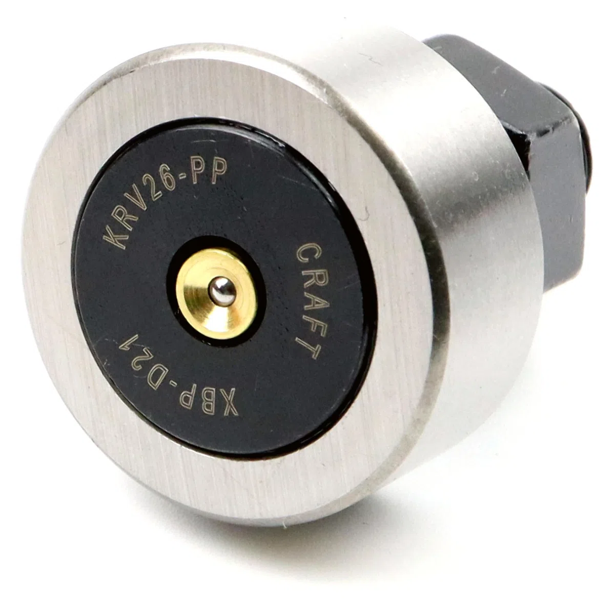 Kurvenrolle KRV26-PP 10x26x36,2mm, Laufrolle ohne Axialführung, mit Innenring, ISO 7063, für radiale Belastungen