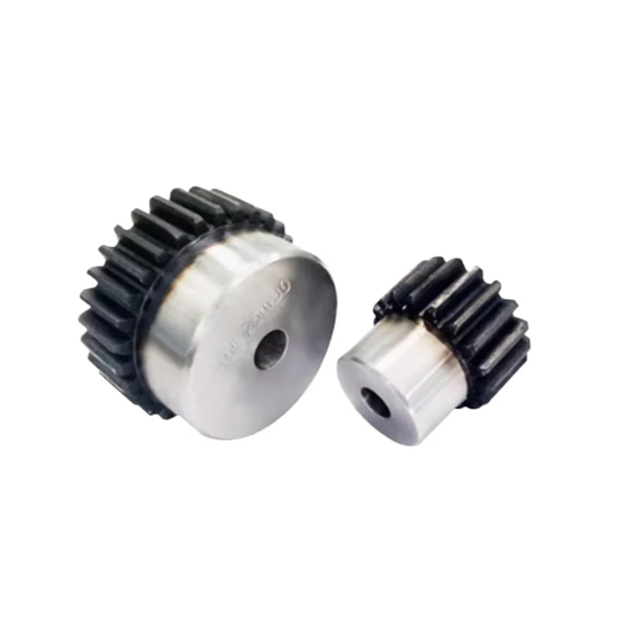 Ritzelsatz, 1 Stück 1,5 Modul = 1,5 M 14 Zähne mit Stufenmetall-Motornabe/konvexes Zahnrad-Innenloch 10 mm Zahnstange Getriebezahnräder(10mm)