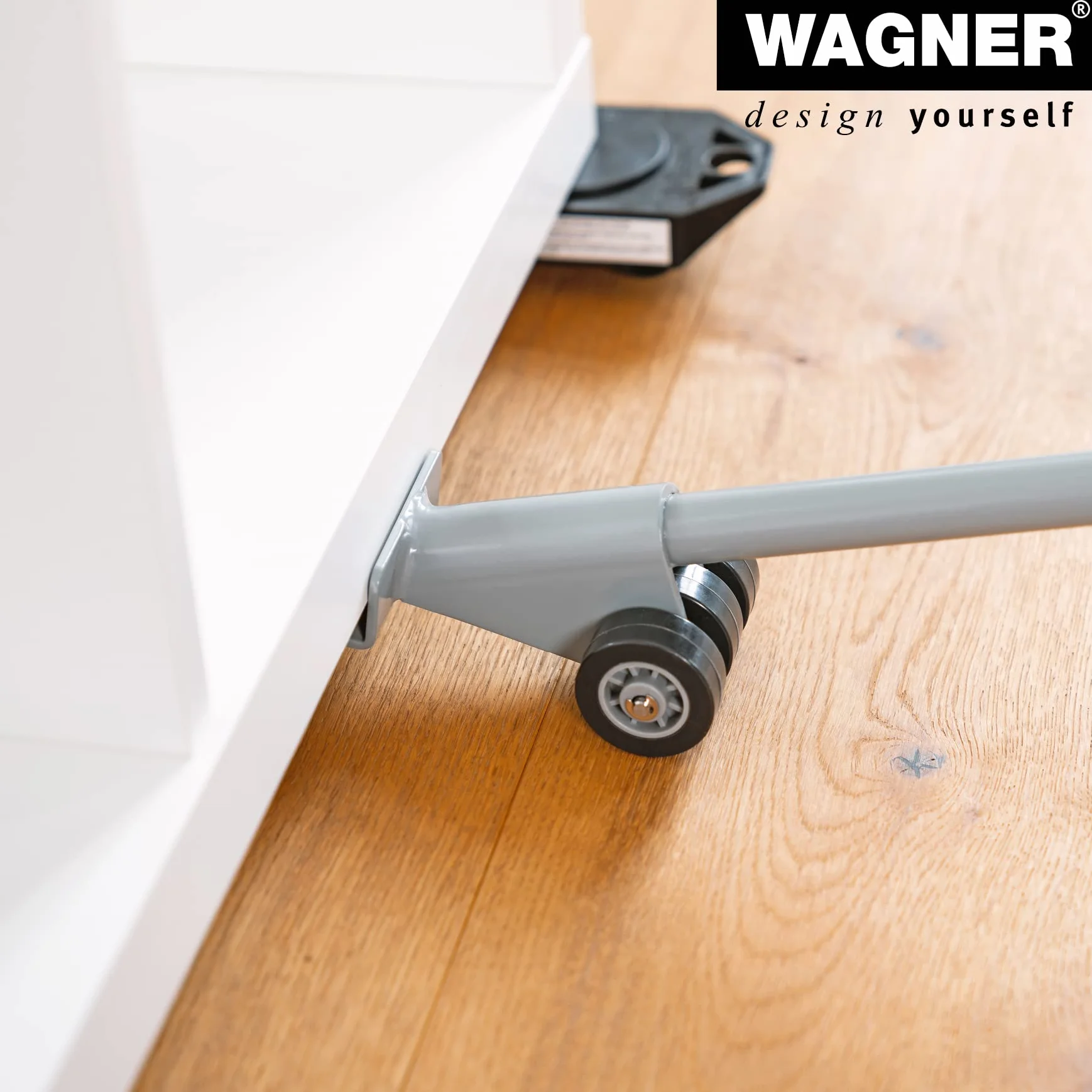 WAGNER Transportroller Transporthilfe 3121 I Industriestahl I Tragkraft 150 kg I Möbelheber, Lifter, Umzugshelfer I zum Anheben und Verschieben von Möbel, Großgeräte I hochbelastbar I extrem belastbar